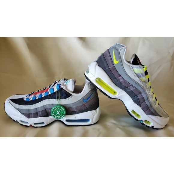 Nike Air Max 95 QS Greedy 2.0 Multi-Color CJ0589-001 Men’s Size 8.5 NEW w/ Box main image 6